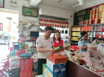江塘鄉(xiāng)開(kāi)展節(jié)前食品安全檢查，規(guī)范市場(chǎng)經(jīng)營(yíng)秩序